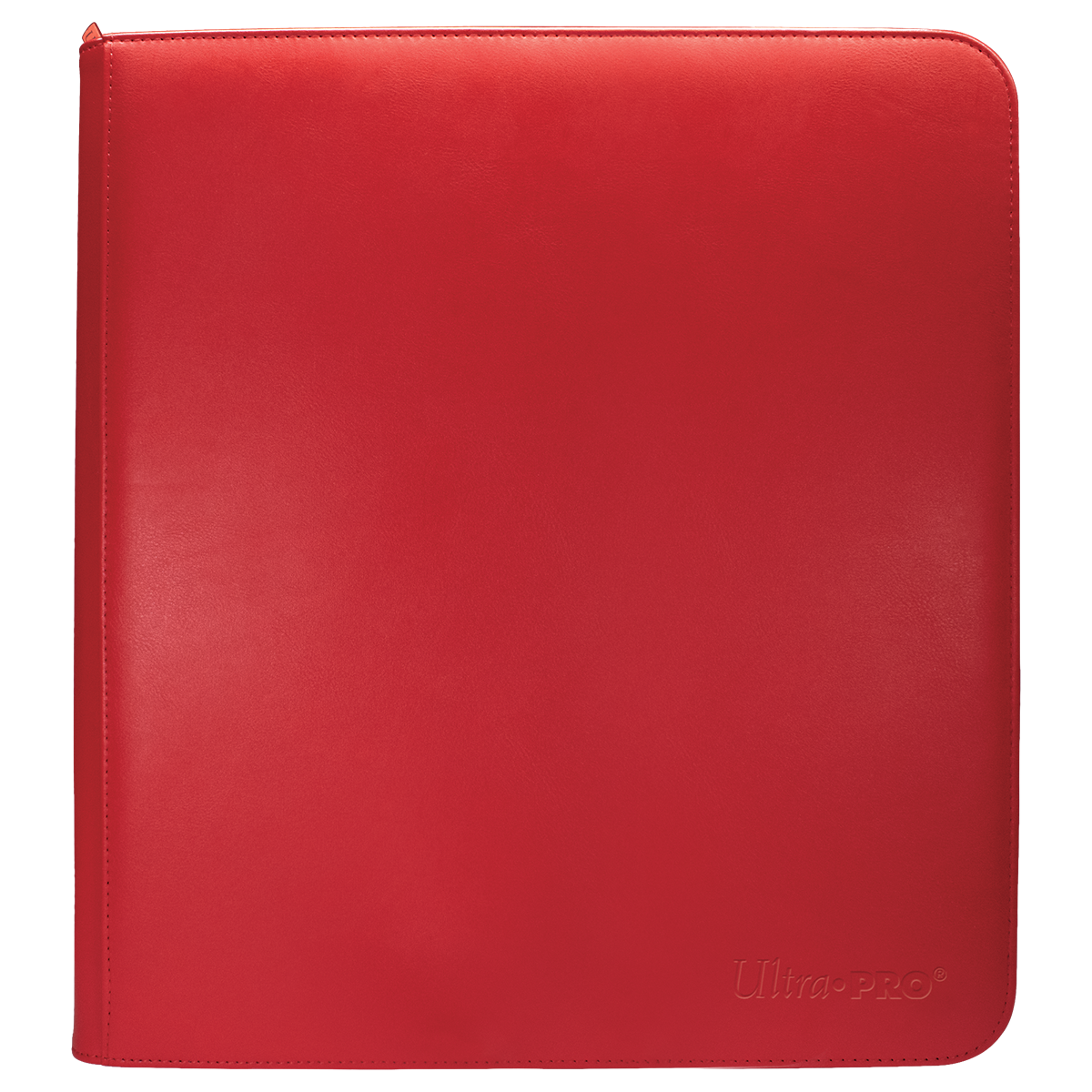 ultra-pro-vivid-12-pocket-zippered-pro-binder-album-rot-f-r-480-karten image 1