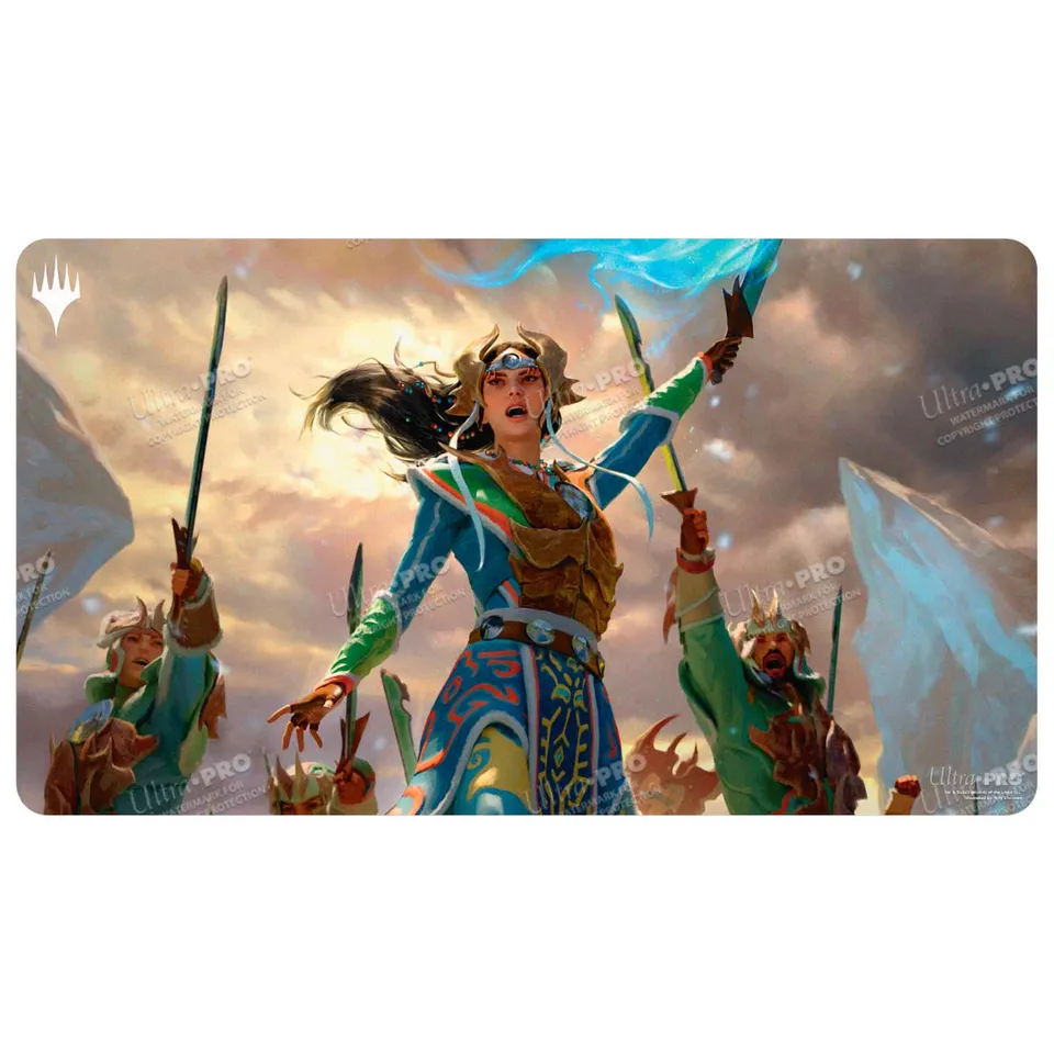 ultra-pro-tarkir-dragonstorm-eshki-temur-s-roar-commander-deck-playmat-f-r-magic image 1