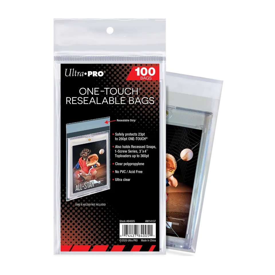 ultra-pro-one-touch-resealable-bags-f-r-bis-zu-260pt-100-st-ck image 1