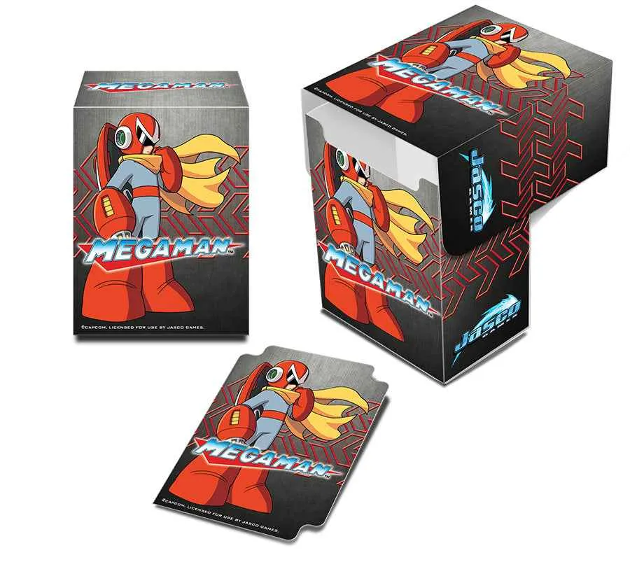 ultra-pro-proto-man-full-view-deck-box-f-r-mega-man image 1