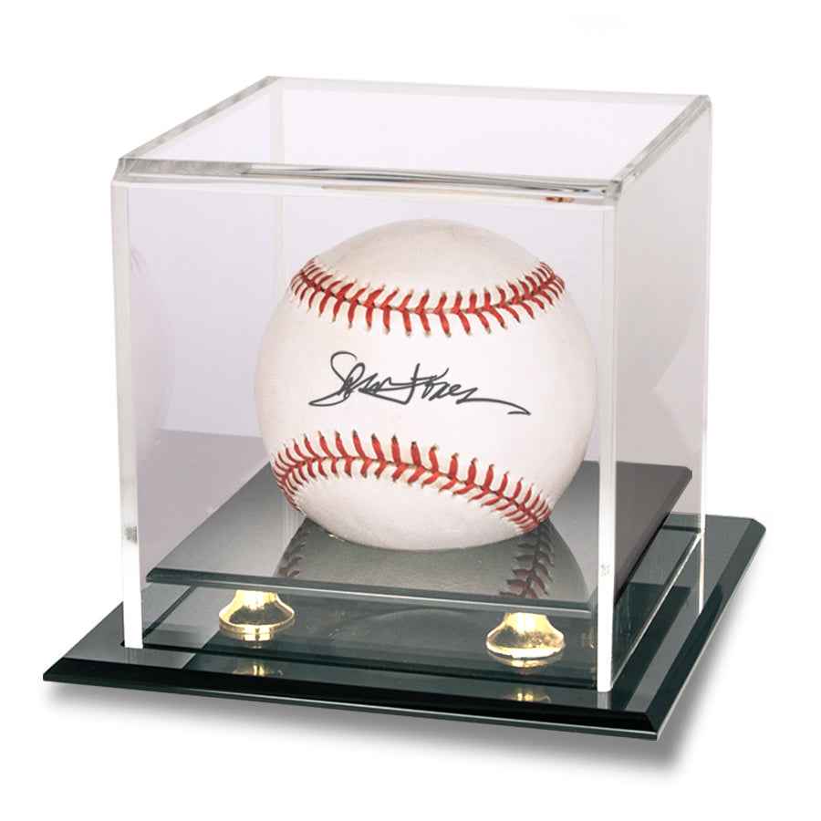 ultra-pro-baseball-hockey-puck-gold-riser-display-case-mit-uv-schutz image 1