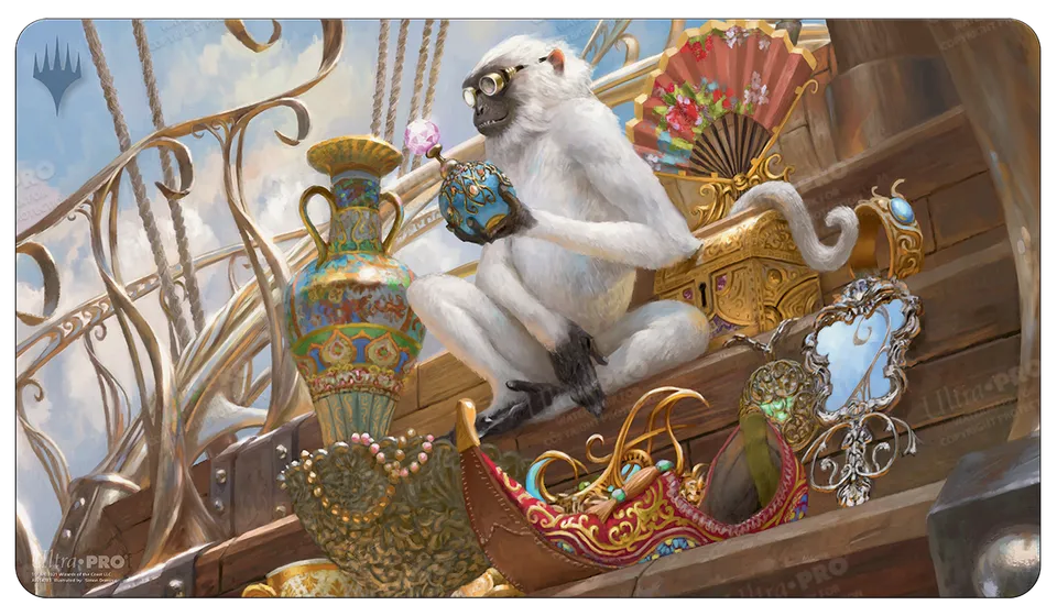 ultra-pro-magic-the-gathering-modern-horizons-2-ragavan-standard-playmat-61-x-34 image 1