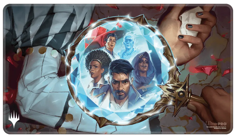 ultra-pro-murders-at-karlov-manor-key-art-holofoil-playmat-f-r-magic-the-gatheri image 1