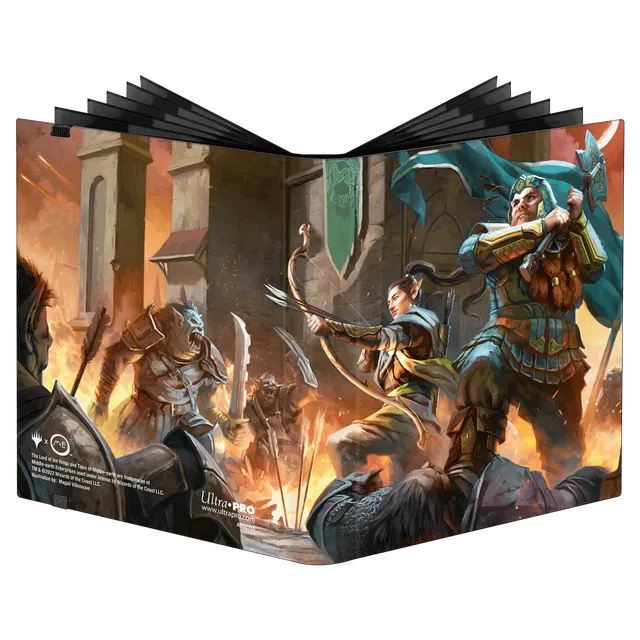 ultra-pro-herr-der-ringe-legolas-gimli-4-pocket-pro-binder-f-r-magic-the-gatheri image 1