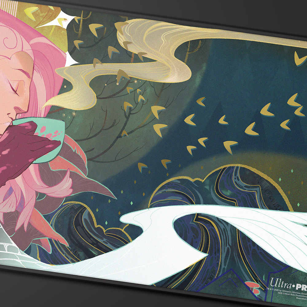 ultra-pro-critical-role-radiants-mighty-nein-caduceus-clay-playmat-schwarz-gen-h image 2