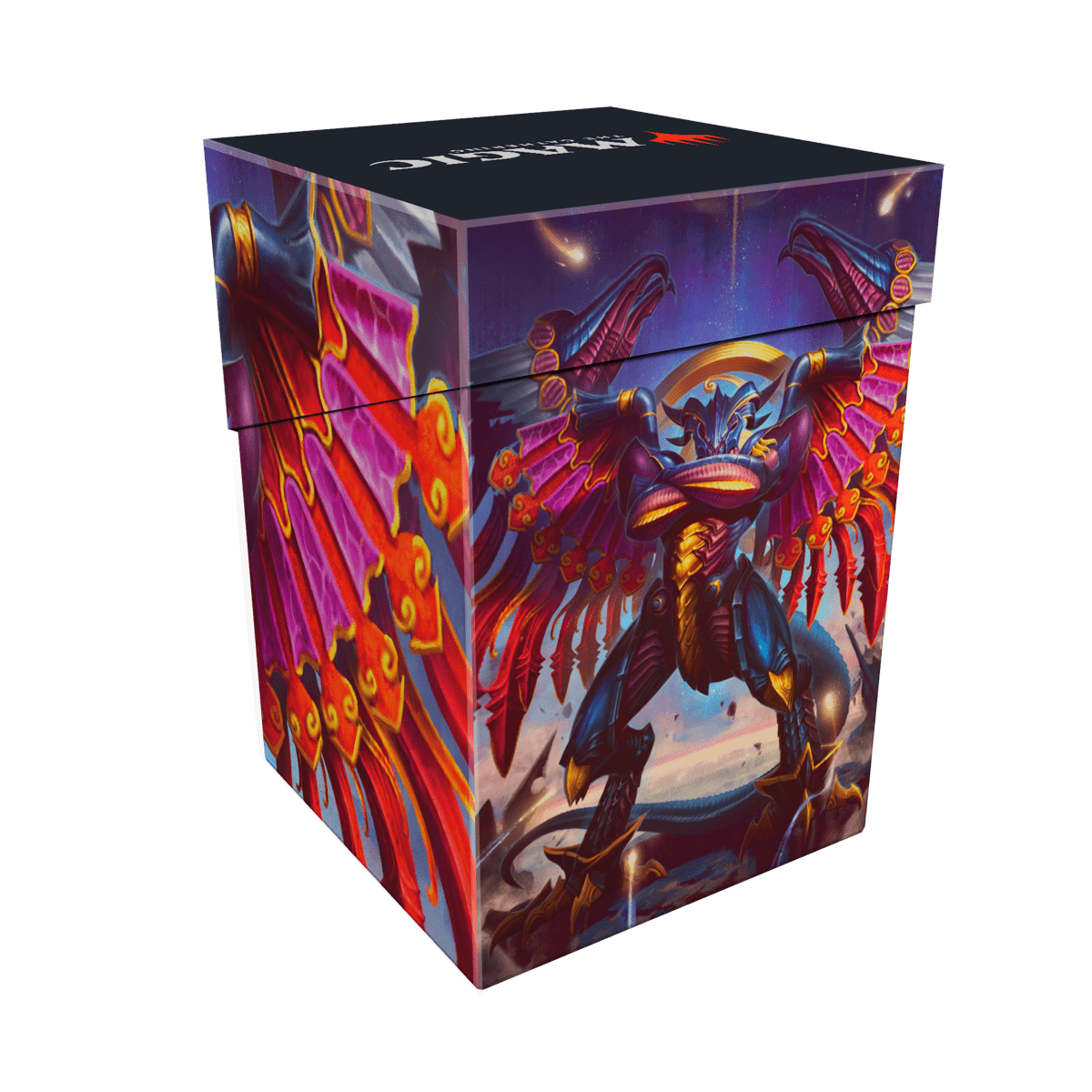 ultra-pro-magic-the-gathering-final-fantasy-summon-bahamut-100-deck-box image 4