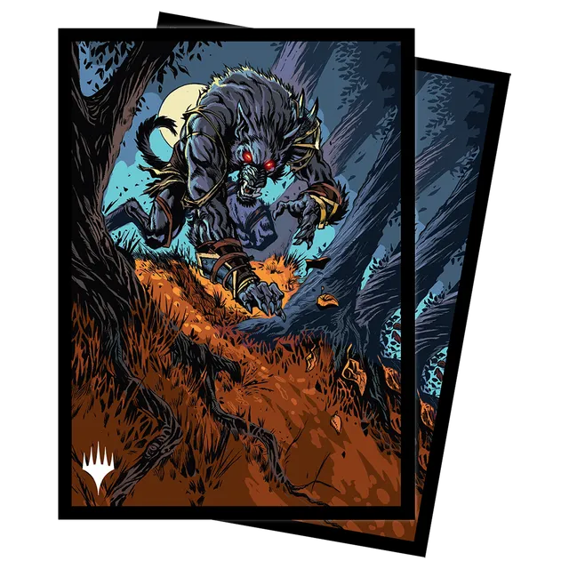 ultra-pro-magic-innistrad-midnight-hunt-moonrage-brute-deck-protector-sleeves-10 image 1