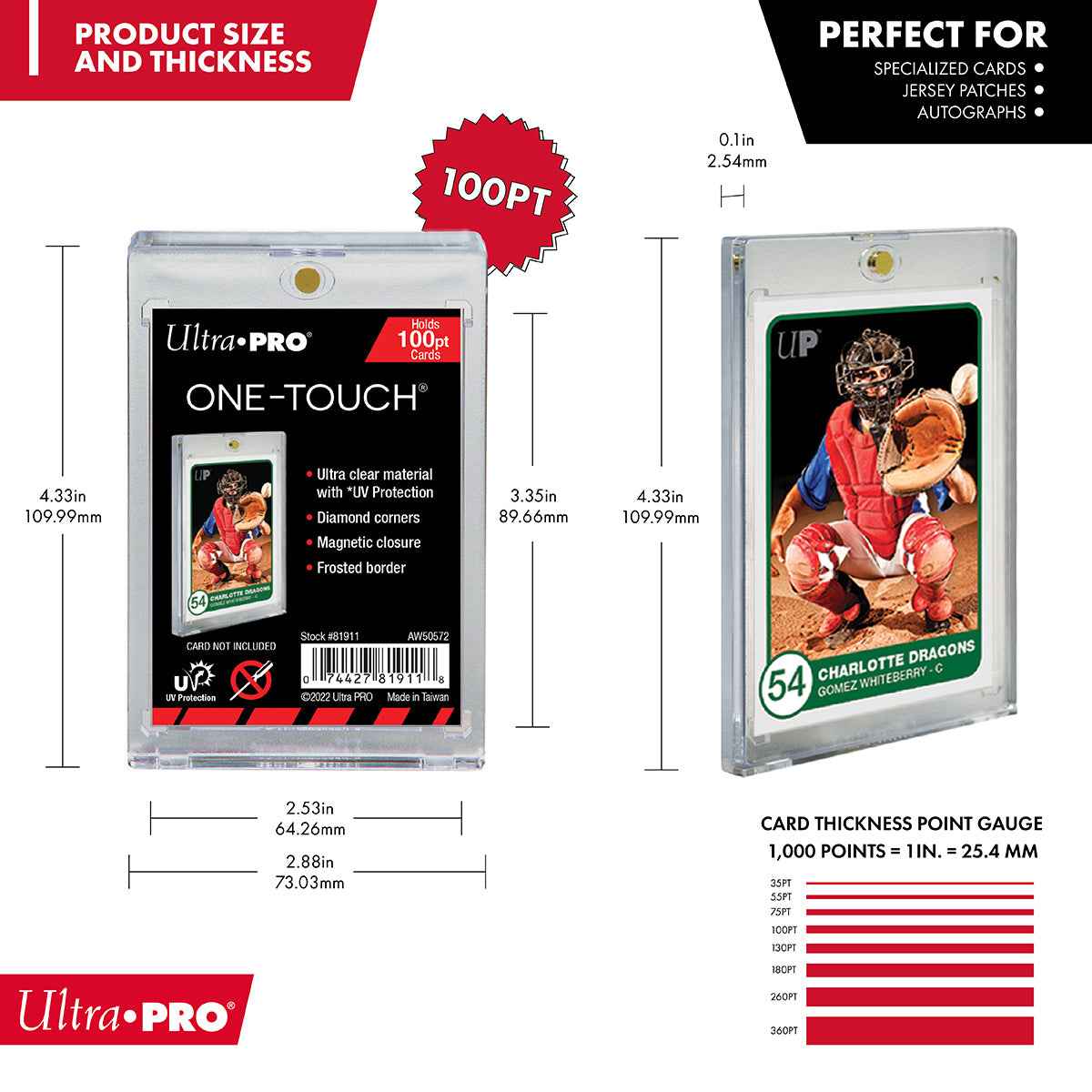 ultra-pro-100pt-uv-one-touch-magnet-halter image 2