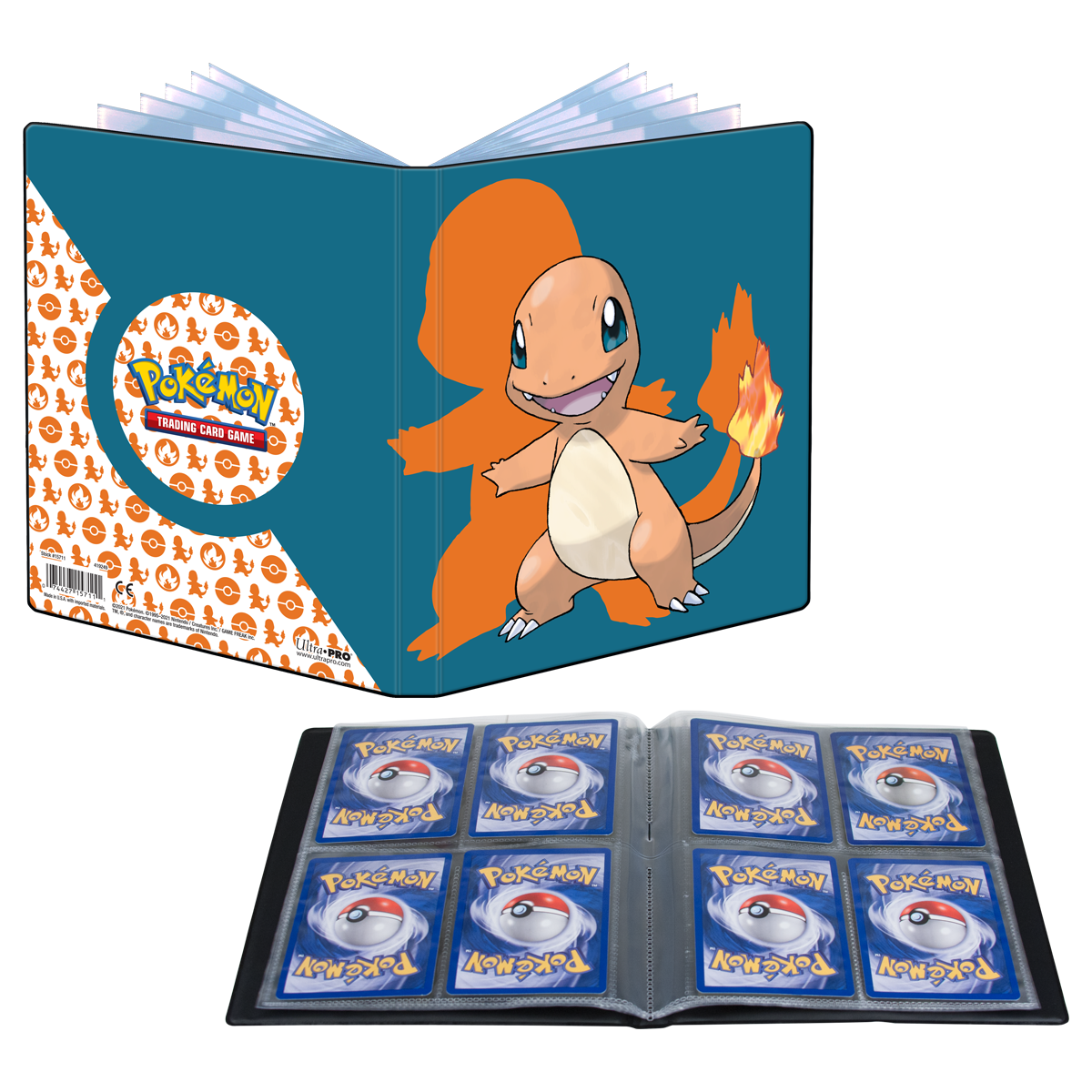 ultra-pro-charmander-4-pocket-portfolio-f-r-pok-mon-40-karten image 2
