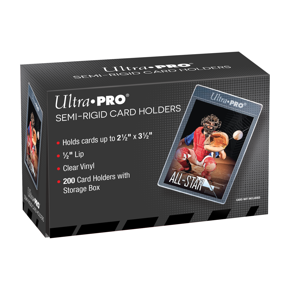 ultra-pro-semi-rigid-card-holder-mit-1-2-lippe-200ct-f-r-standard-karten image 1