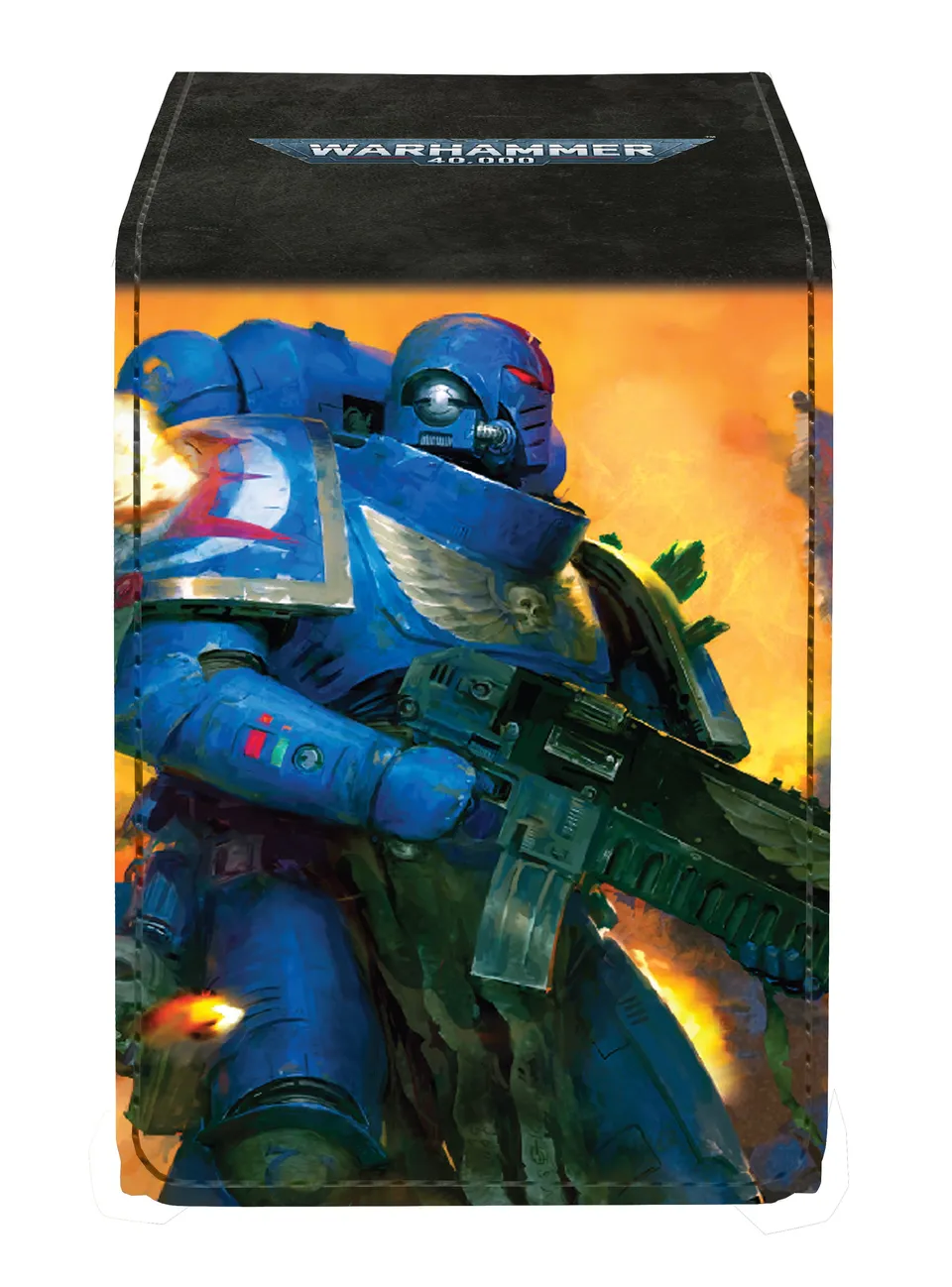 ultra-pro-warhammer-40-000-space-marines-adeptus-astartes-alcove-flip-deck-box image 1