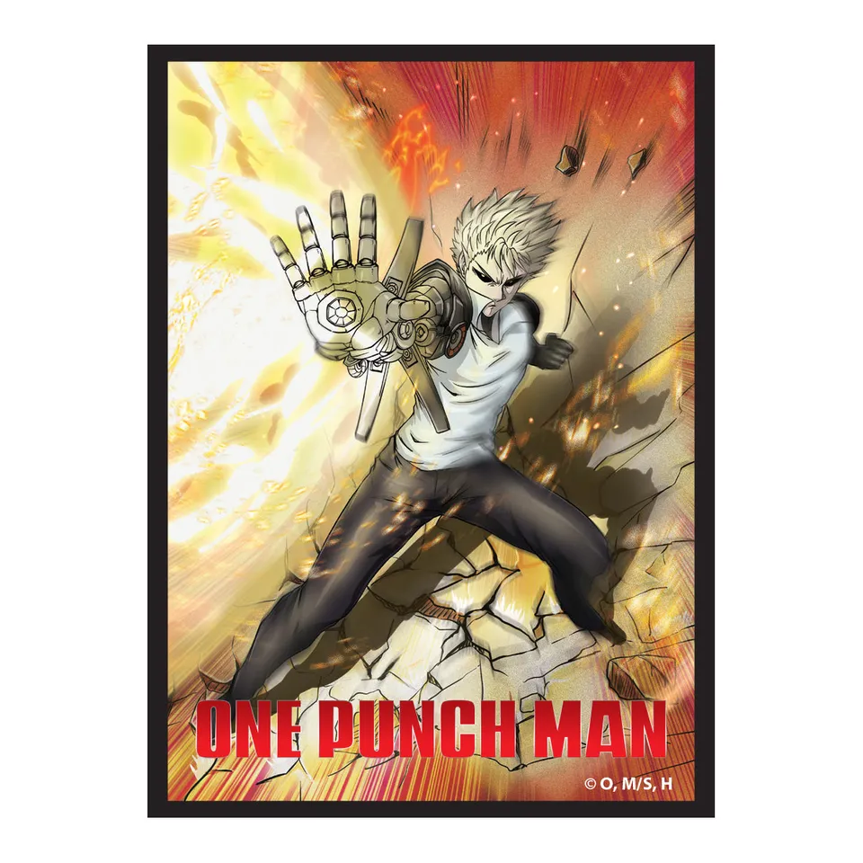 ultra-pro-genos-standard-deck-protector-sleeves-65-st-ck-f-r-one-punch-man image 1