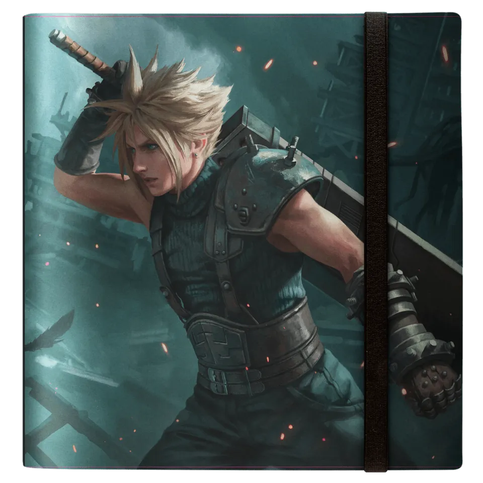 ultra-pro-magic-the-gathering-final-fantasy-cloud-vs-sephiroth-12-pocket-pro-bin image 1