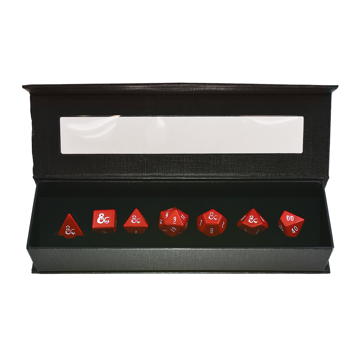 ultra-pro-dungeons-dragons-heavy-metal-rot-wei-rpg-w-rfelset-7-teilig image 1