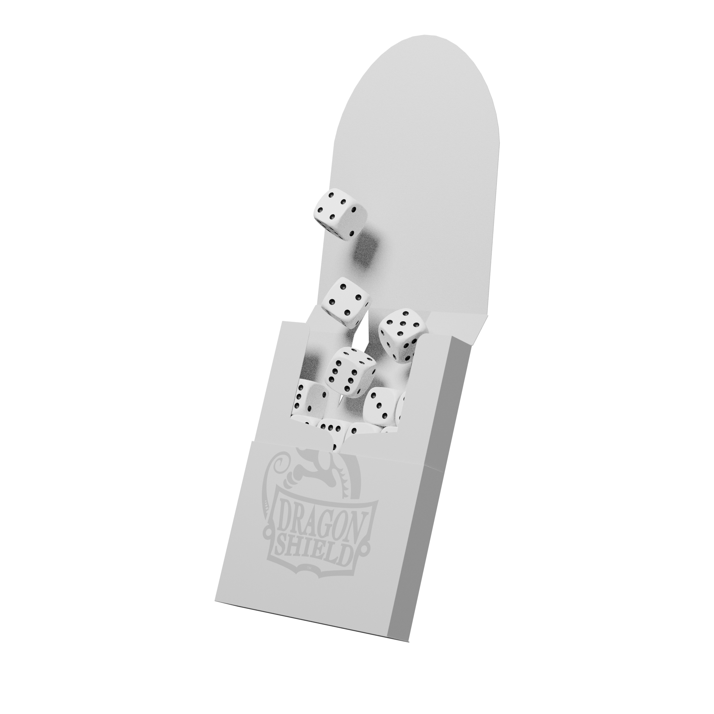 dragon-shield-cube-shell-ashen-white-kompakte-deckbox image 5