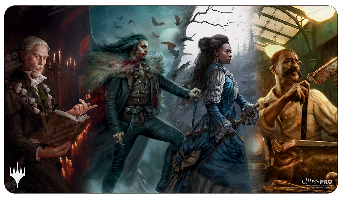 ultra-pro-innistrad-crimson-vow-dracula-ensemble-playmat-spielmatte-61-x-34-3-cm image 1