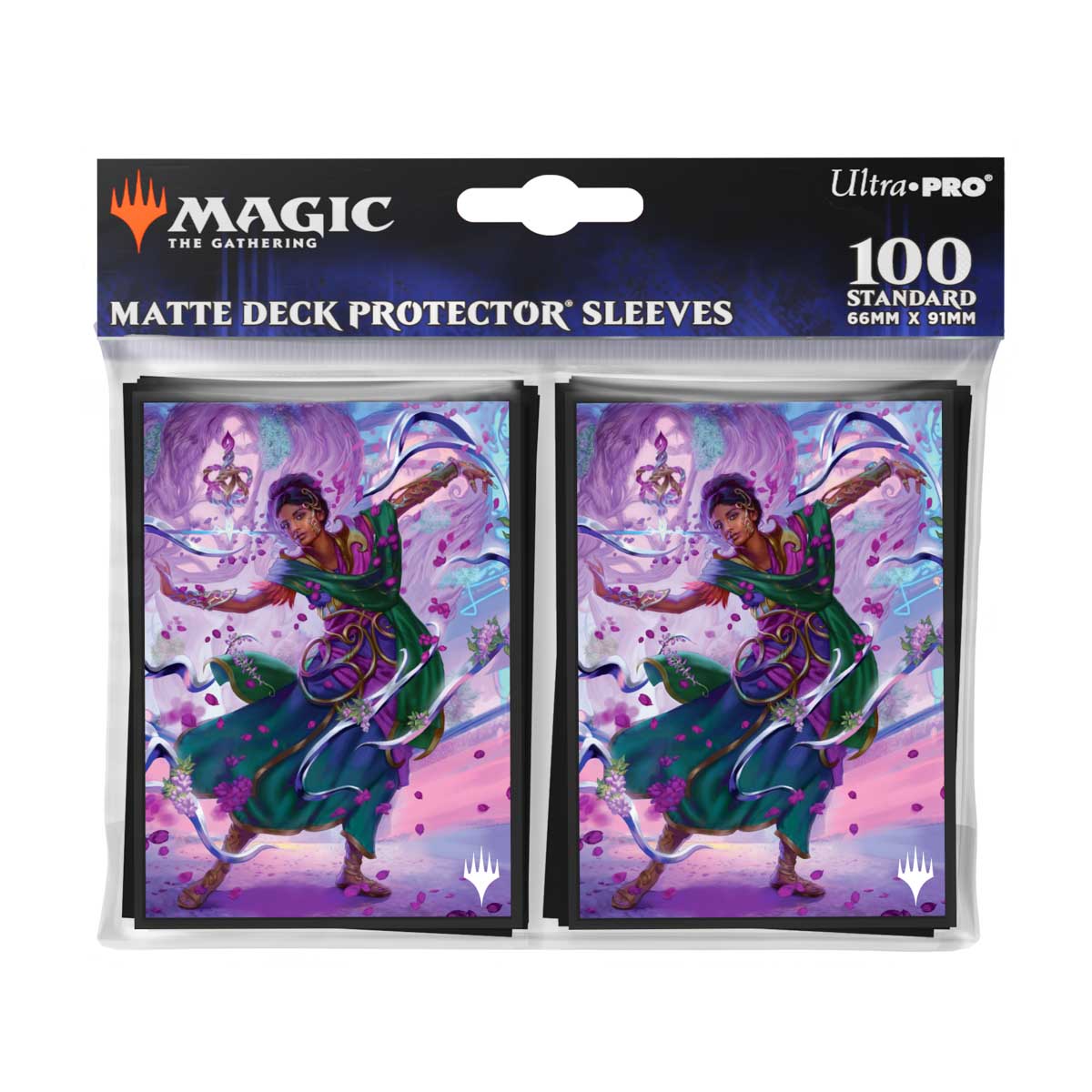ultra-pro-aetherdrift-avishkar-living-energy-commander-100ct-deck-protector-slee image 3