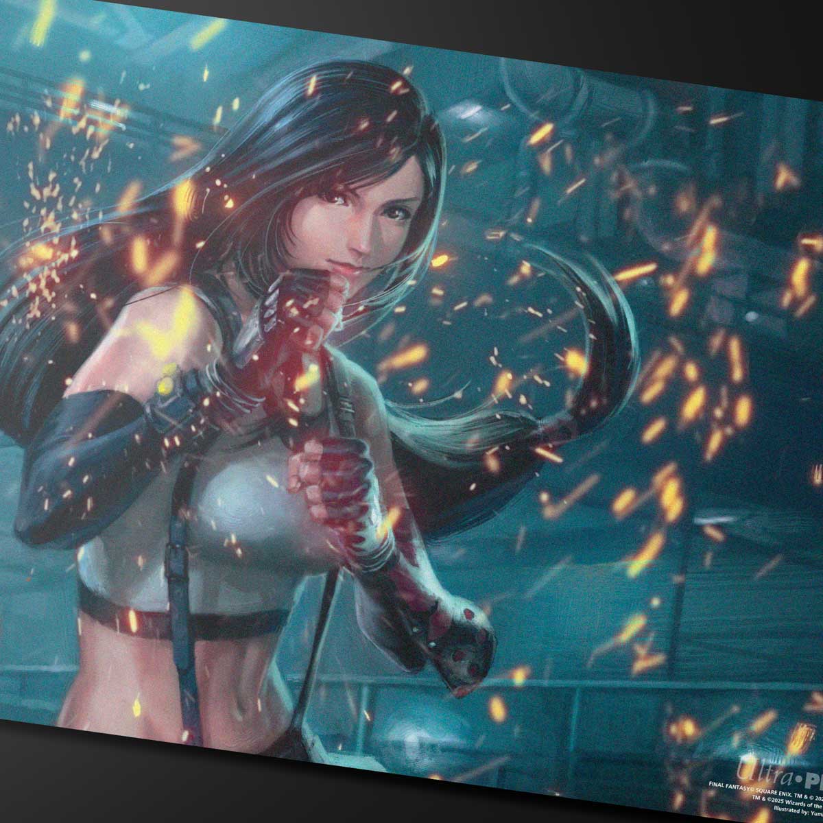 ultra-pro-magic-the-gathering-final-fantasy-tifa-martial-artist-playmat image 2