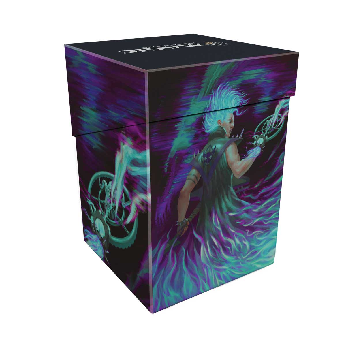 ultra-pro-aetherdrift-winter-cursed-rider-100-deck-box-f-r-magic-the-gathering image 4