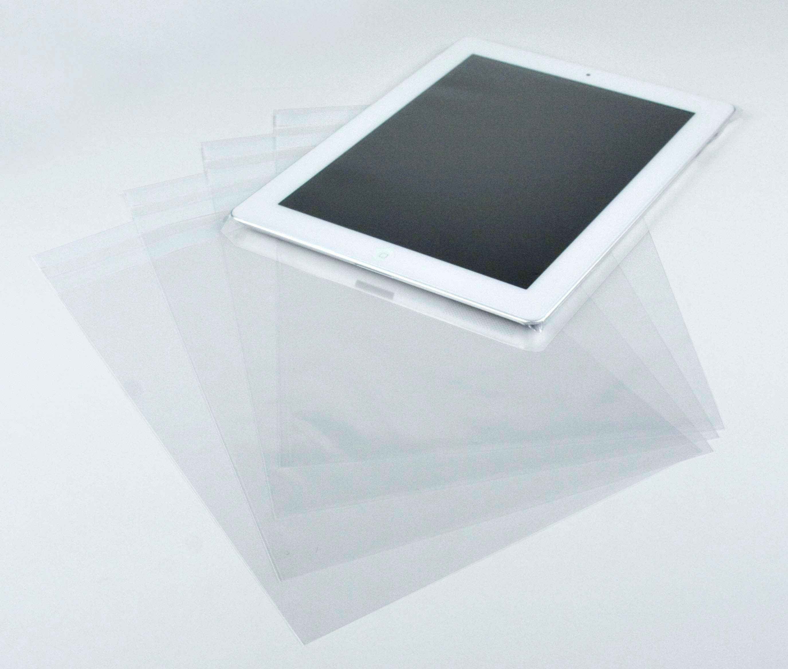 ultra-pro-ultra-sleeves-resealable-tablet-schutzh-llen-10-st-ck-f-r-ipad-und-and image 3