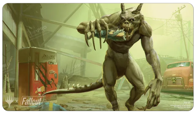 ultra-pro-fallout-tarmogoyf-standard-playmat-f-r-magic-the-gathering image 1