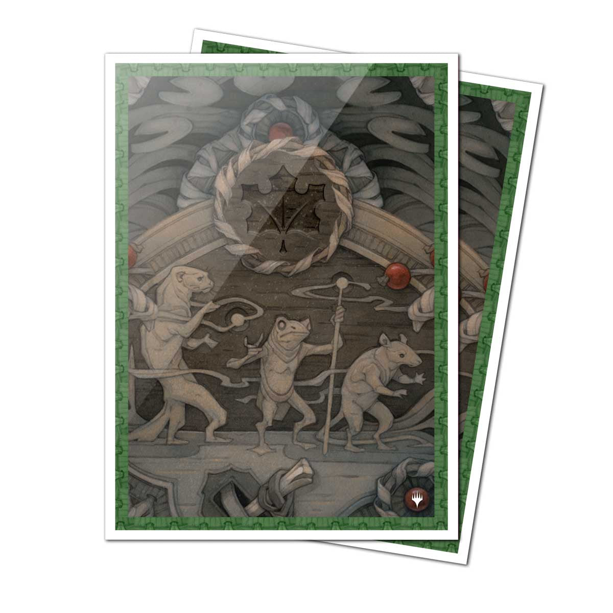 ultra-pro-bloomburrow-season-of-weaving-105ct-apex-deck-protector-sleeves-f-r-ma image 2
