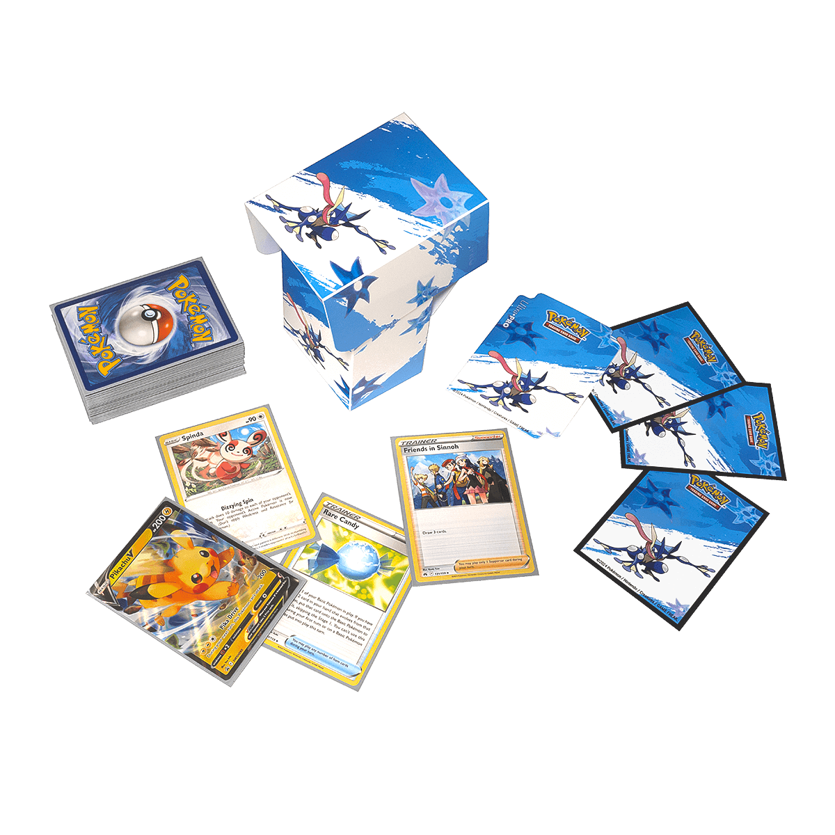 ultra-pro-greninja-standard-deck-protector-h-llen-65-st-ck-f-r-pok-mon image 4