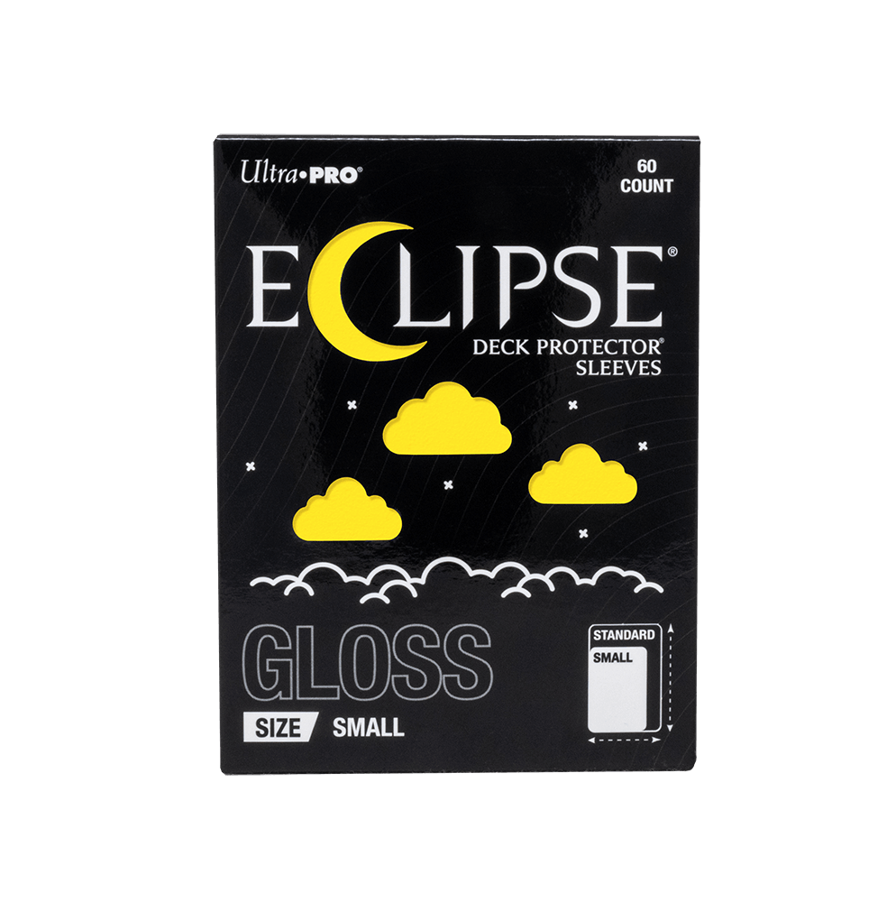 ultra-pro-eclipse-gloss-small-deck-protector-sleeves-lemon-yellow-60ct image 1