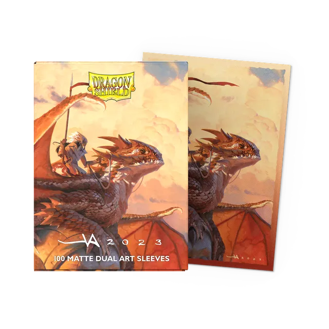 dragon-shield-signature-series-matte-dual-art-sleeves-the-adameer image 1