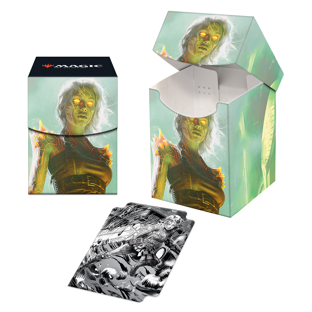 ultra-pro-phyrexia-all-will-be-one-nahiri-the-unforgiving-100-deck-box-f-r-magic image 1