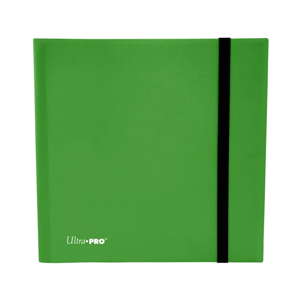 ultra-pro-eclipse-12-pocket-pro-binder-lime-green-f-r-480-trading-cards image 1