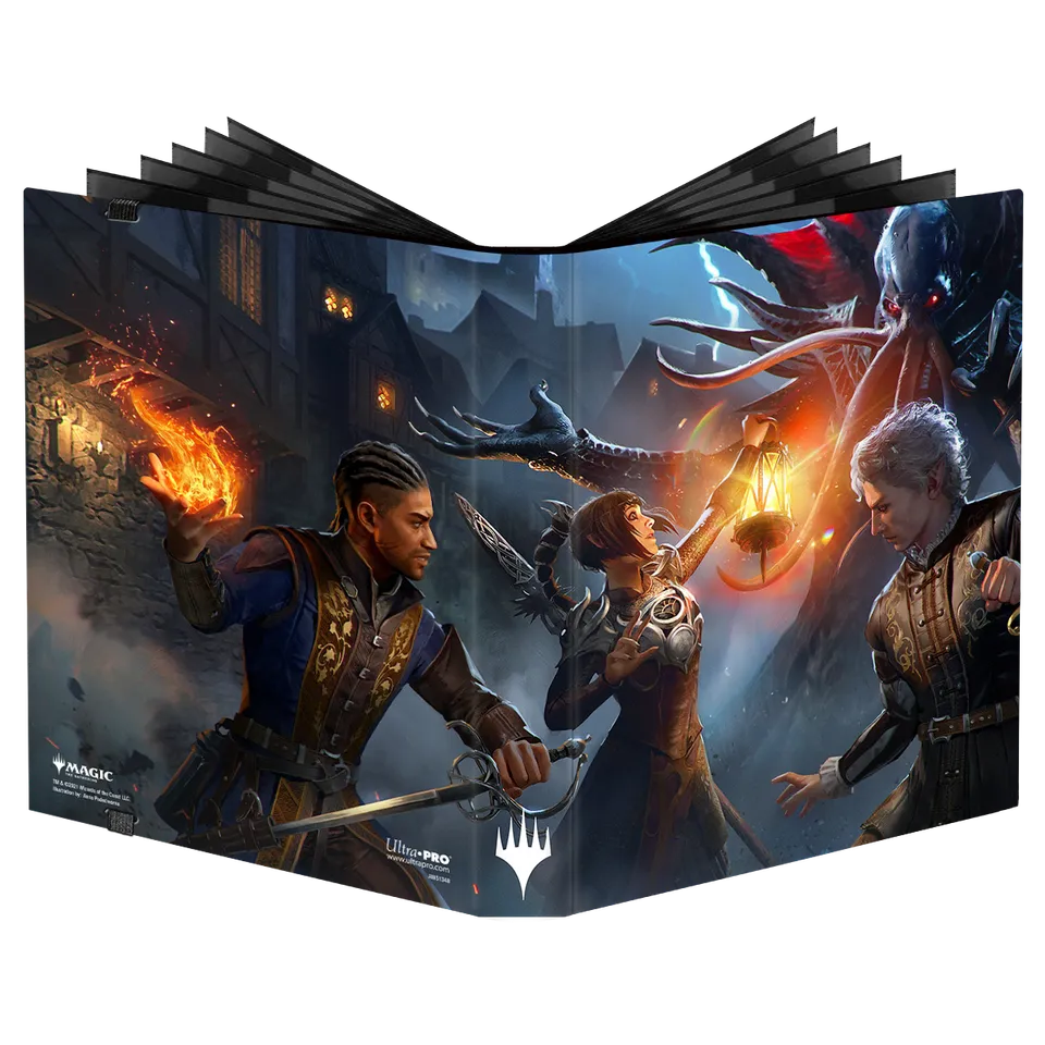ultra-pro-commander-legends-battle-for-baldur-s-gate-party-battle-9-pocket-pro-b image 1