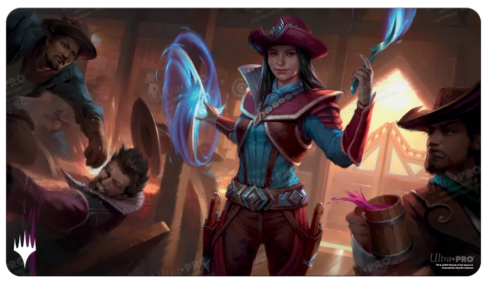 ultra-pro-standard-playmat-outlaws-of-thunder-junction-stella-lee-wild-card-f-r- image 1
