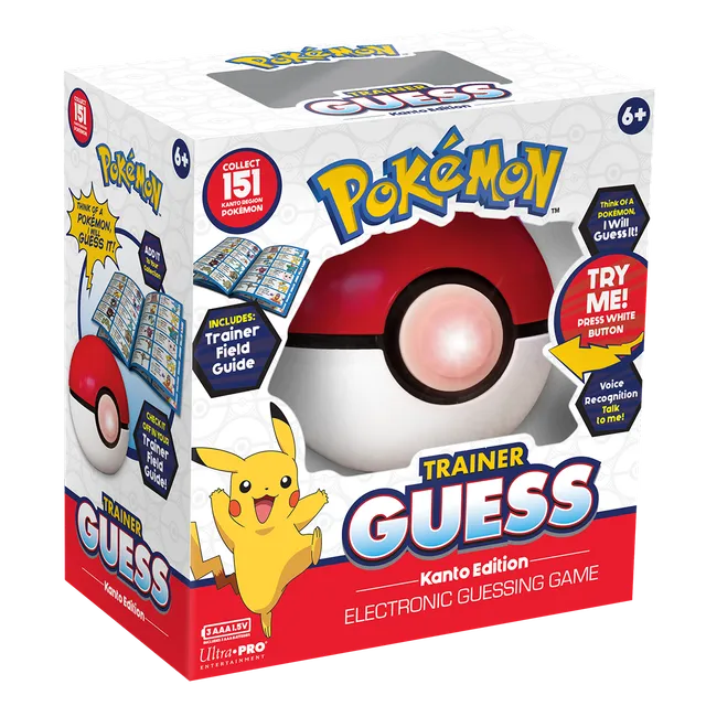 ultra-pro-pok-mon-trainer-guess-kanto-elektronisches-spiel-pok-ball-mit-spracher image 1