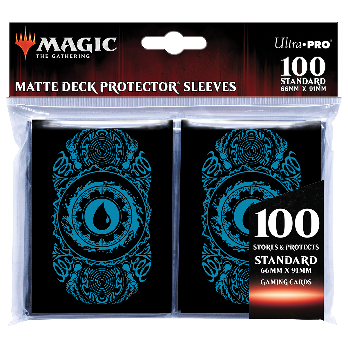 ultra-pro-mana-7-island-deck-protector-sleeves-100ct-blau-f-r-magic-the-gatherin image 2