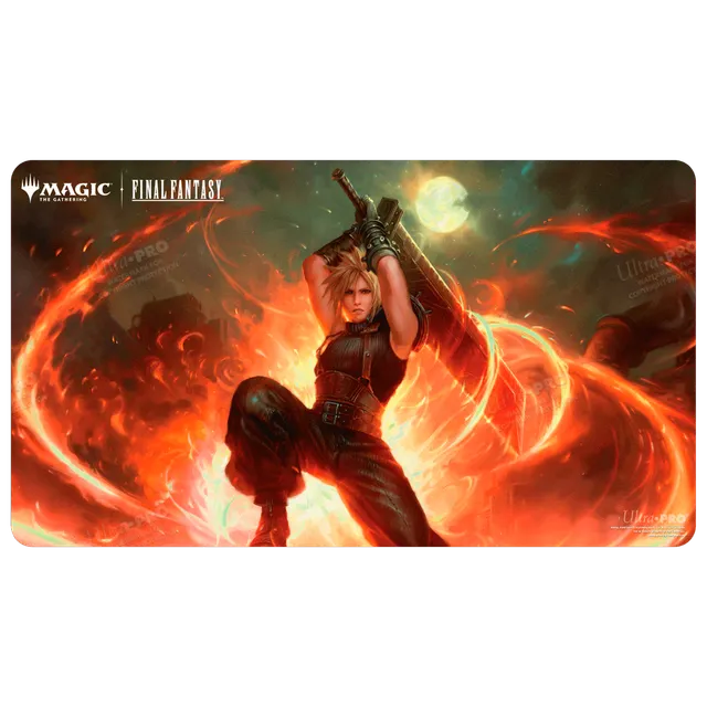 ultra-pro-magic-the-gathering-final-fantasy-cloud-ex-soldier-commander-playmat image 1