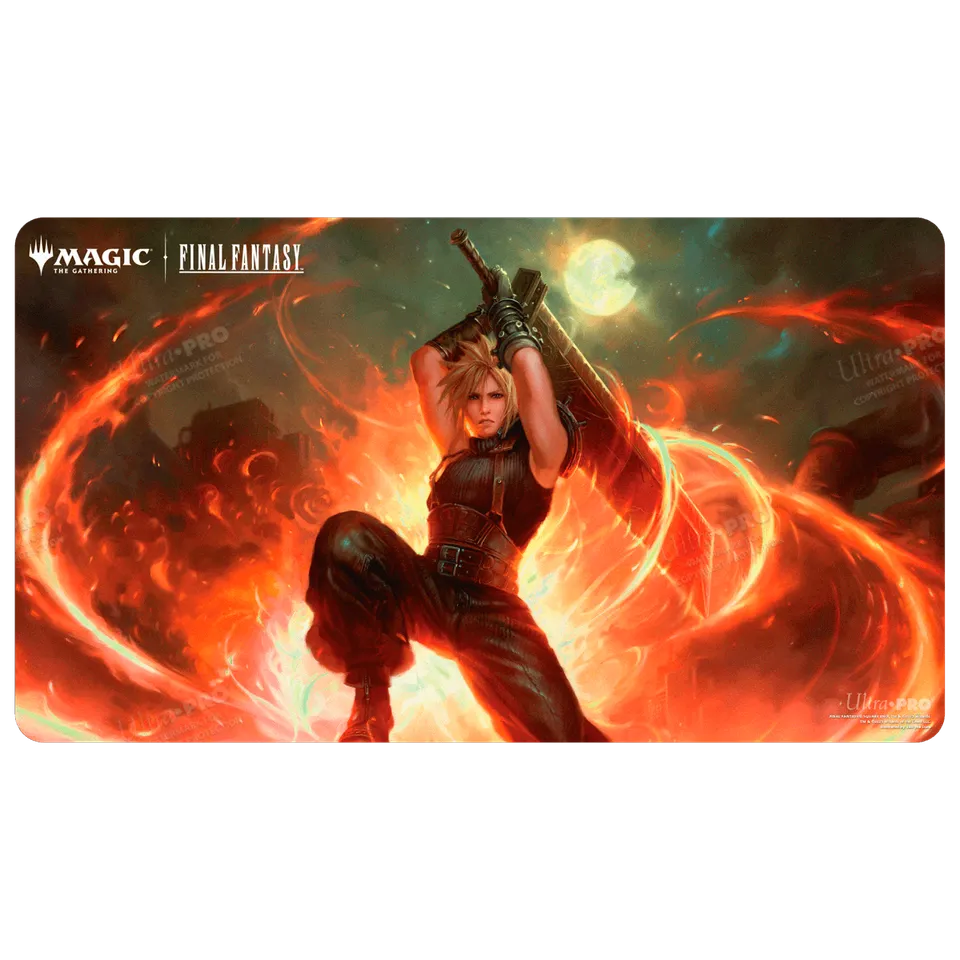 ultra-pro-magic-the-gathering-final-fantasy-cloud-ex-soldier-commander-playmat image 1