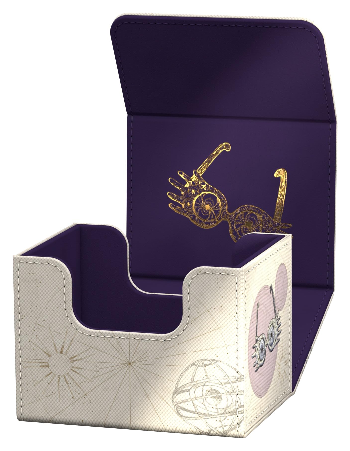 ultimate-guard-sidewinder-100-xenoskin-harry-potter-luna-lovegood-deck-box image 4
