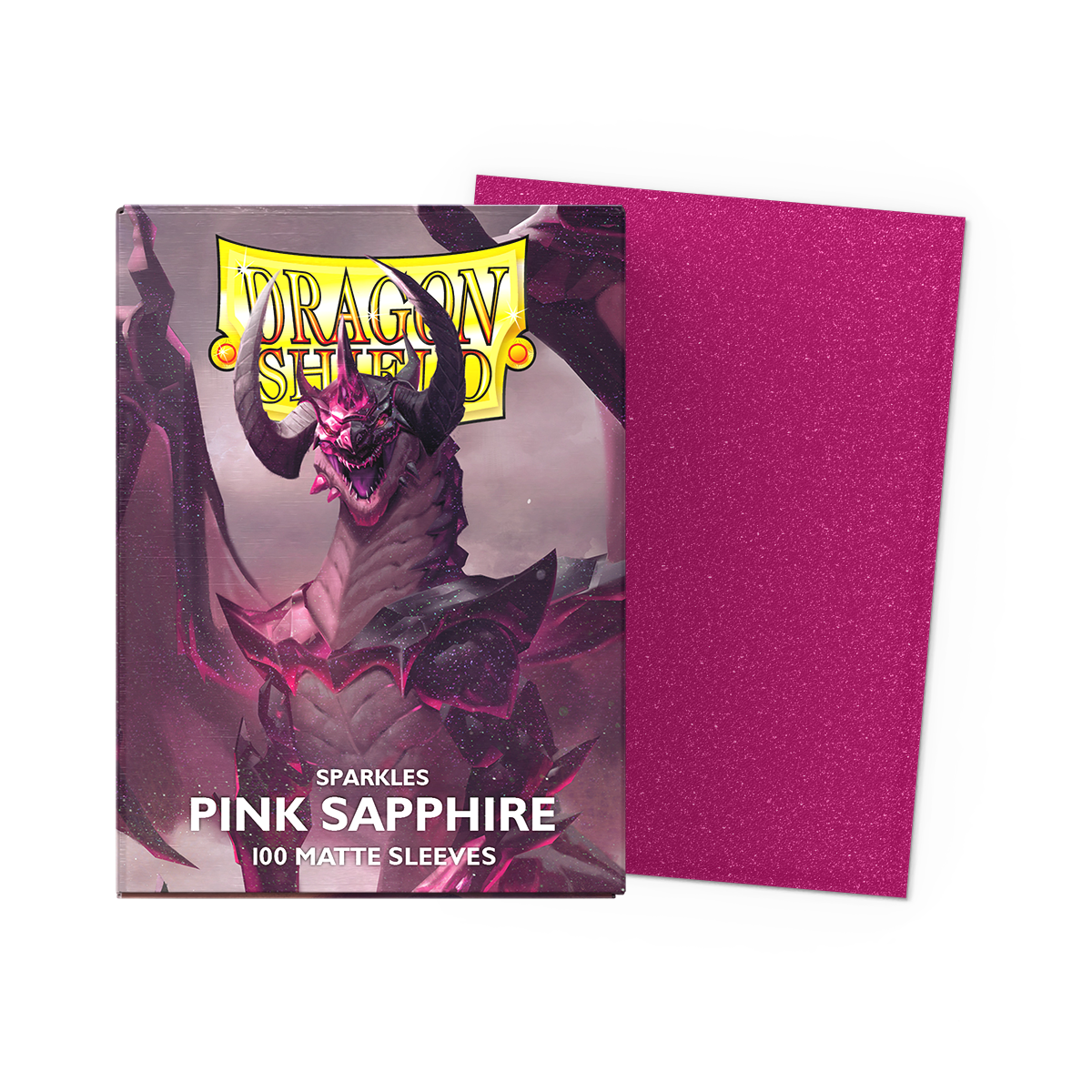dragon-shield-pink-sapphire-matte-sleeves image 1