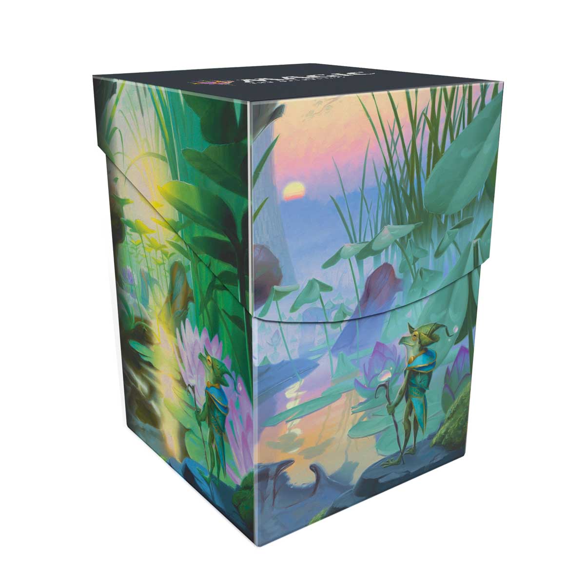 ultra-pro-bloomburrow-season-lands-island-summer-100-deck-box-f-r-magic-the-gath image 3