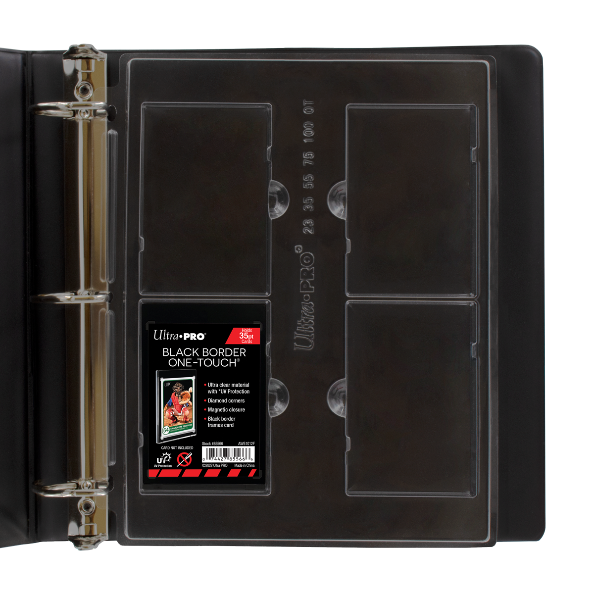 ultra-pro-one-touch-display-page-4-pocket-albumseite-f-r-23pt-100pt-magnet-cases image 4