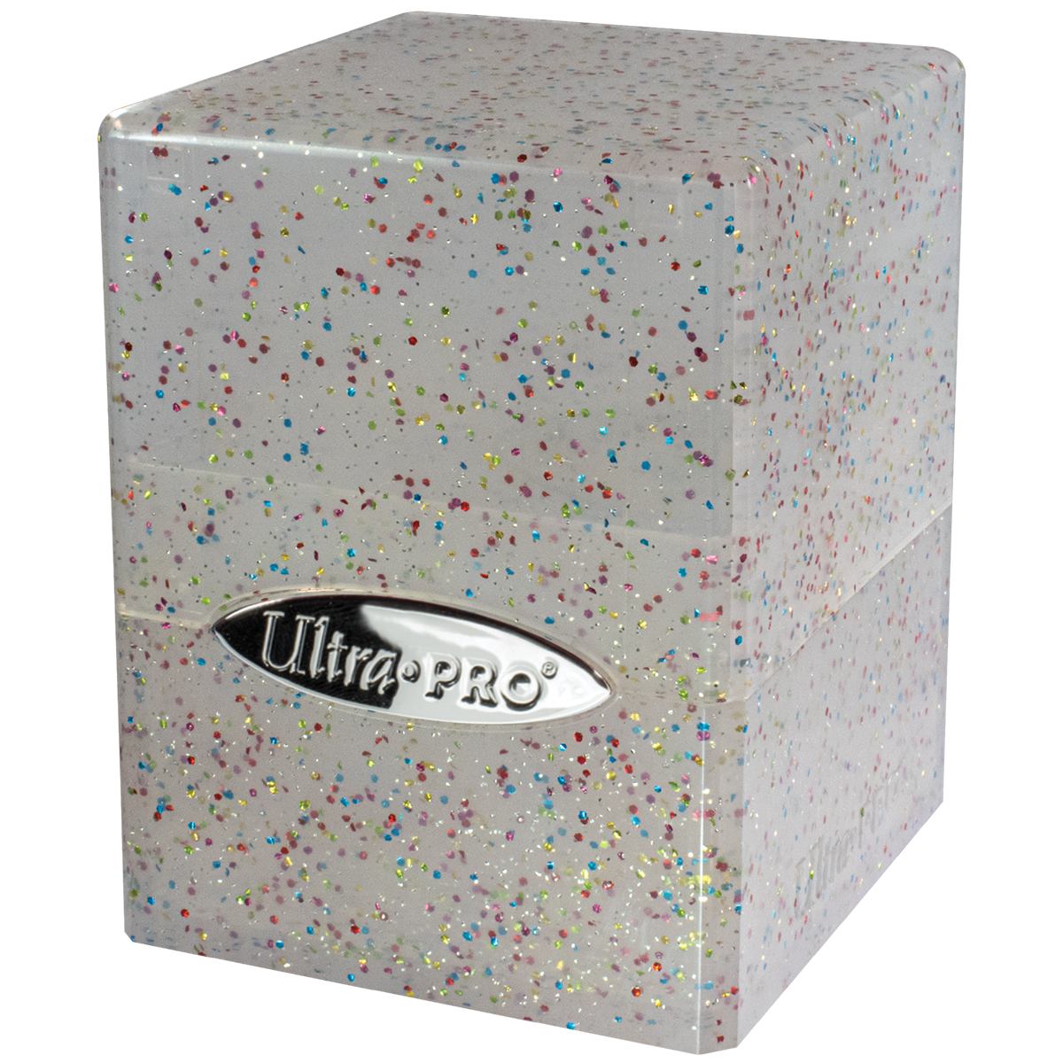ultra-pro-glitter-satin-cube-deck-box-crystal-f-r-100-standard-karten image 1