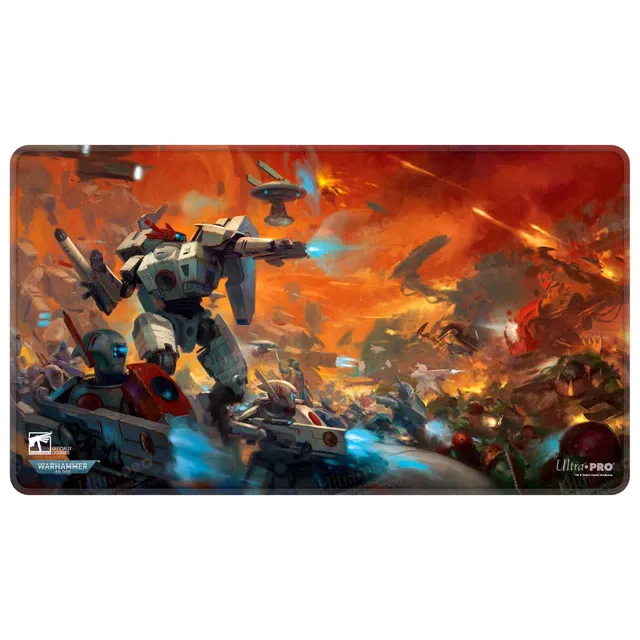 ultra-pro-t-au-empire-stitched-edge-playmat-f-r-warhammer-40-000 image 1