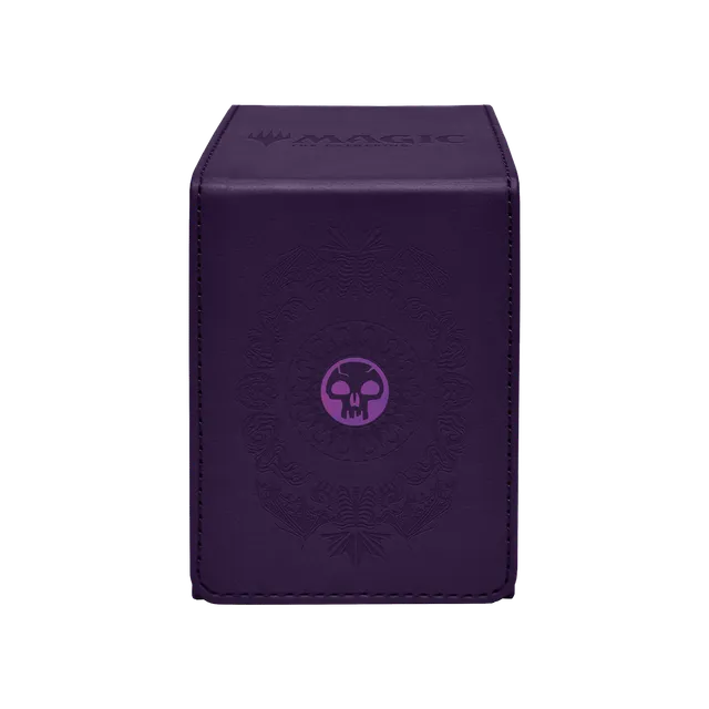 ultra-pro-alcove-flip-deck-box-mana-7-swamp-lederette-kartenbox-f-r-100-magic-ka image 1