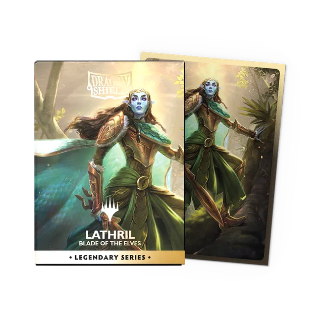 dragon-shield-legendary-series-lathril-matte-dual-art-sleeves-standard image 1