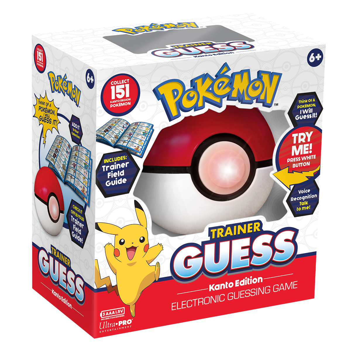 ultra-pro-pok-mon-trainer-guess-kanto-elektronisches-spiel-pok-ball-mit-spracher image 1