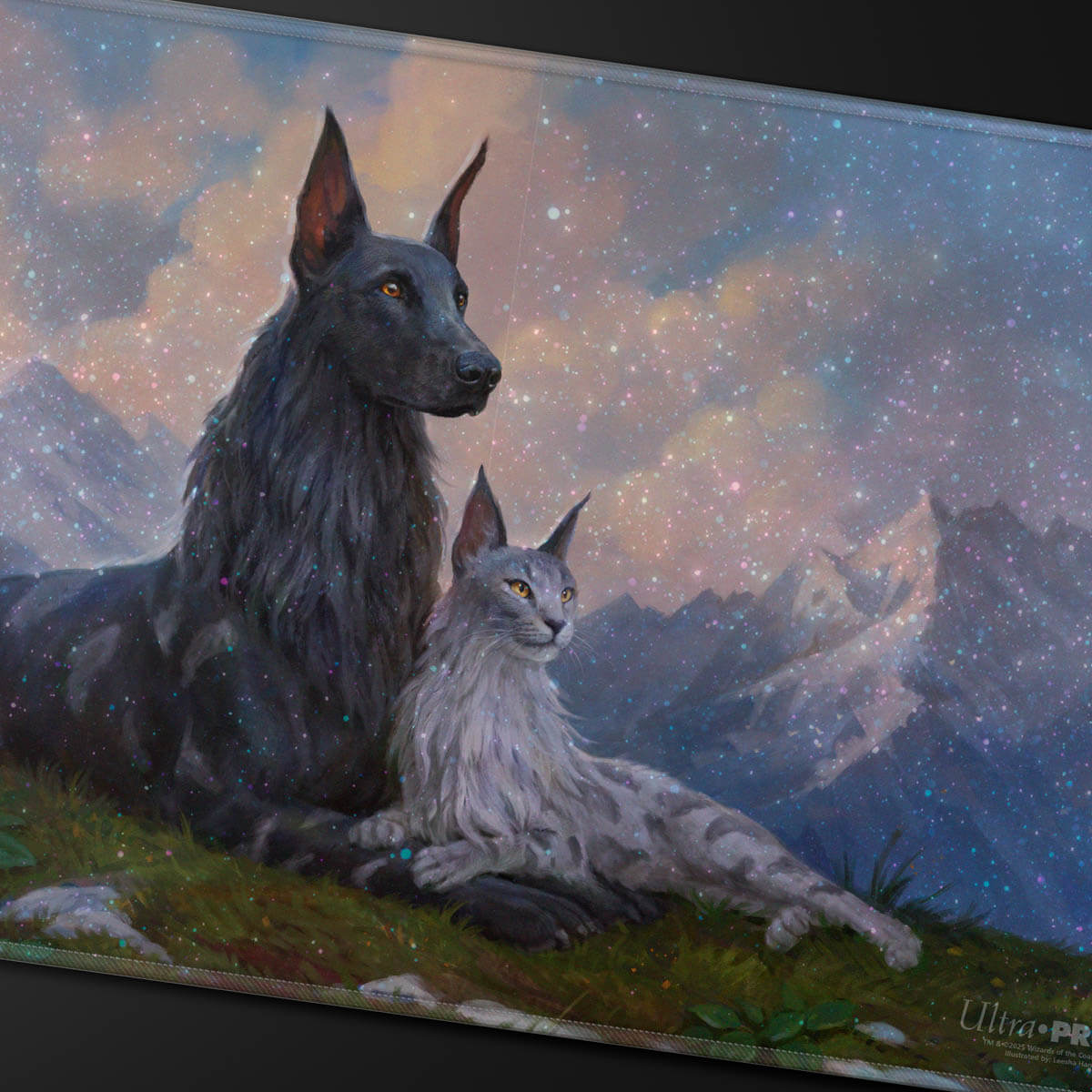 ultra-pro-commander-series-8-rin-and-seri-inseparable-holofoil-playmat-f-r-magic image 2