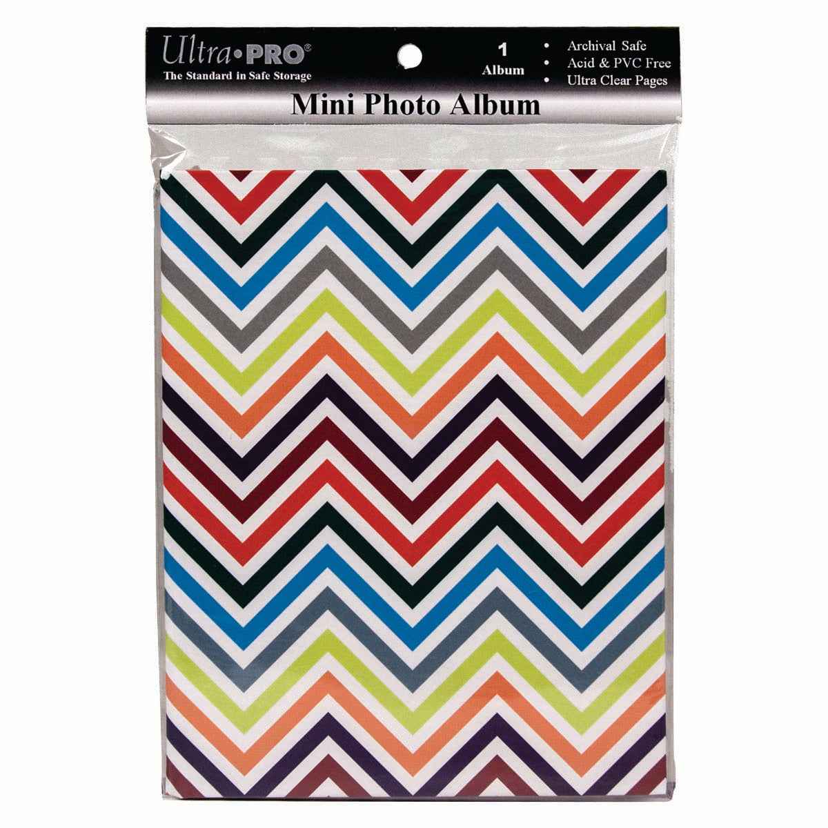 ultra-pro-chevron-rainbow-mini-fotoalbum-f-r-4-x-6-fotos image 1