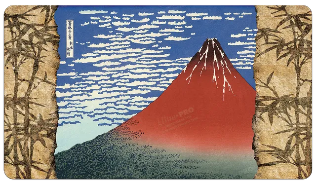 ultra-pro-fine-art-red-fuji-standard-gaming-playmat-von-hokusai-24-x-13-5-zoll image 1