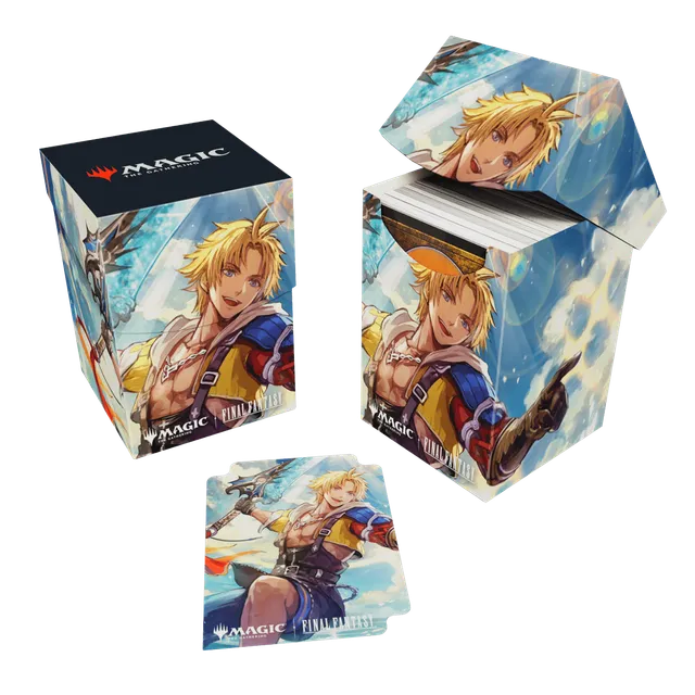 ultra-pro-magic-the-gathering-final-fantasy-tidus-yuna-s-guardian-commander-100- image 1